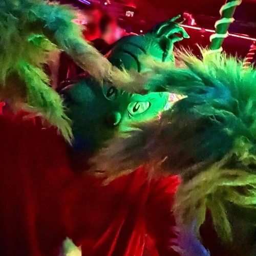 Art_moon x-mas grinch party at bunker paradise