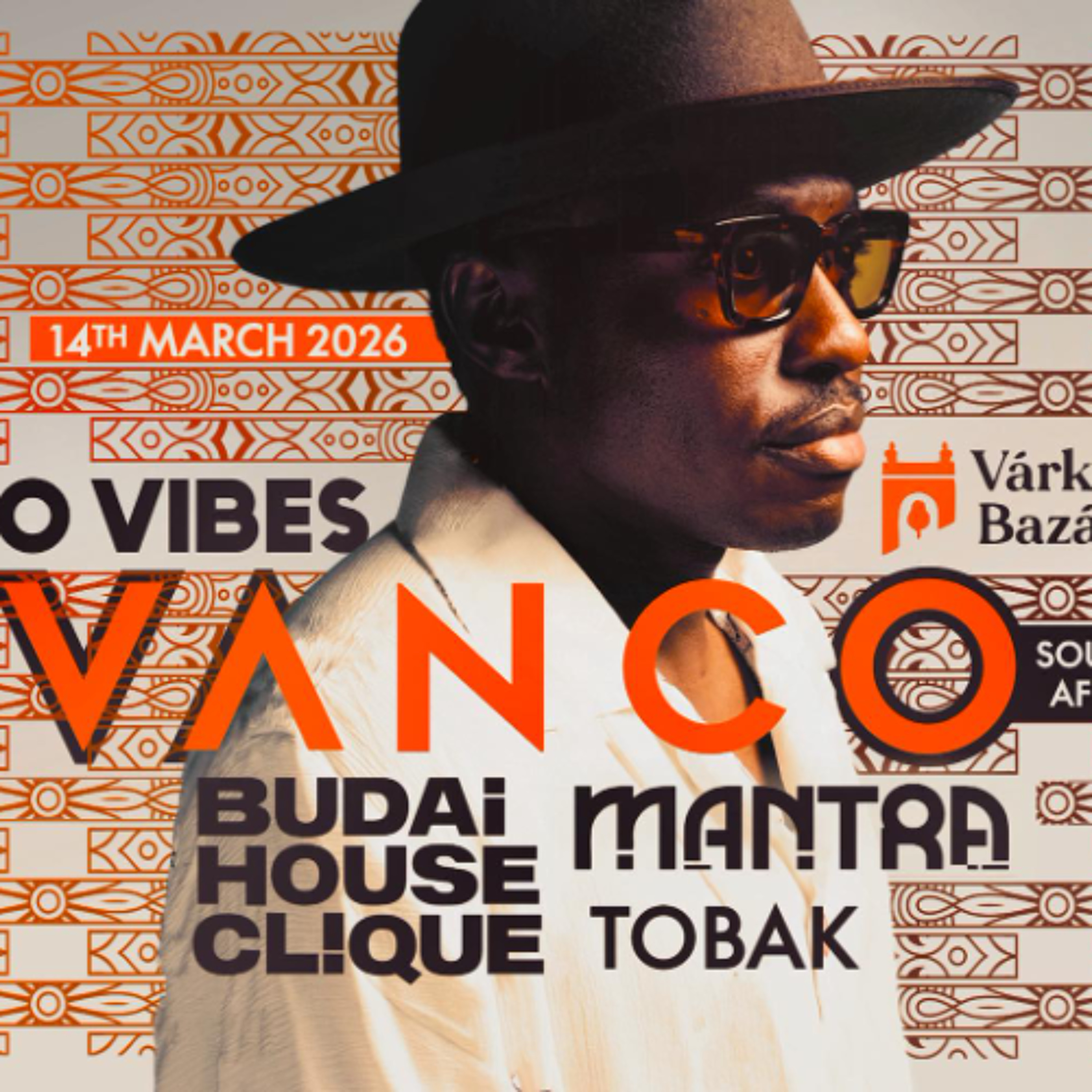 TOBAK - Afro Vibes - Vanco - 2026.03.14 episode artwork