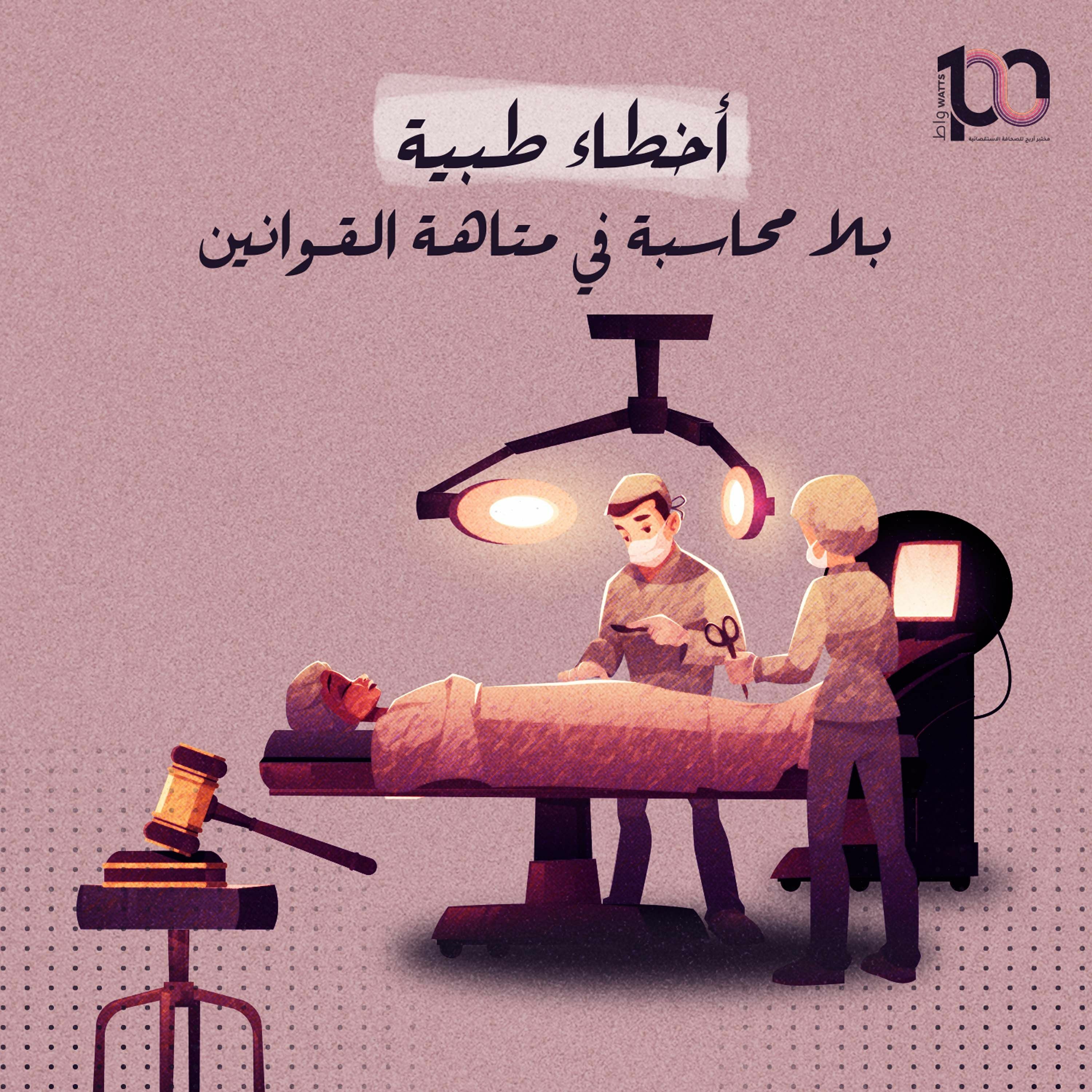 أخطاء طبية بلا محاسبة في متاهة القوانين - هديل الطوالبة | بودكاست 100 واط | الحلقة 35 episode artwork