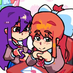 FNF Yurei (Haiku Yuri Mix) Funki Funki Karaoke Club Fan OST