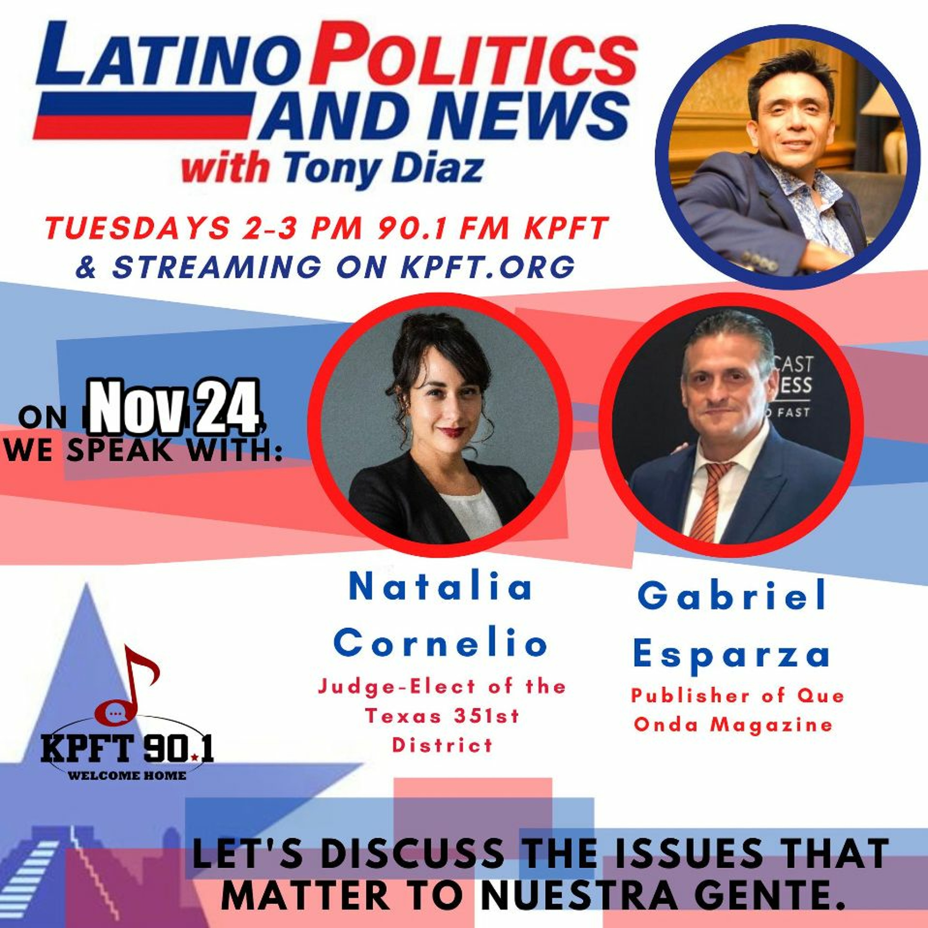 Nuestra Palabra: Latino Writers Have Their Say w/ Tony Diaz