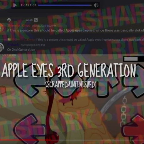 [SCRAPPED_UNFINISHED] APPLE EYES 3RD GENERATION || Friday Night Funkin': Equestrian Escapade UST