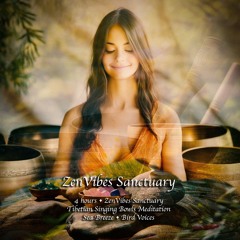 4 hours • ZenVibes Sanctuary • Tibetian Singing Bowls Meditation • Sea Breeze • Bird Voices
