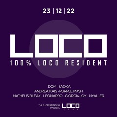 "100 % LOCO RESIDENT" LOCO CLUB