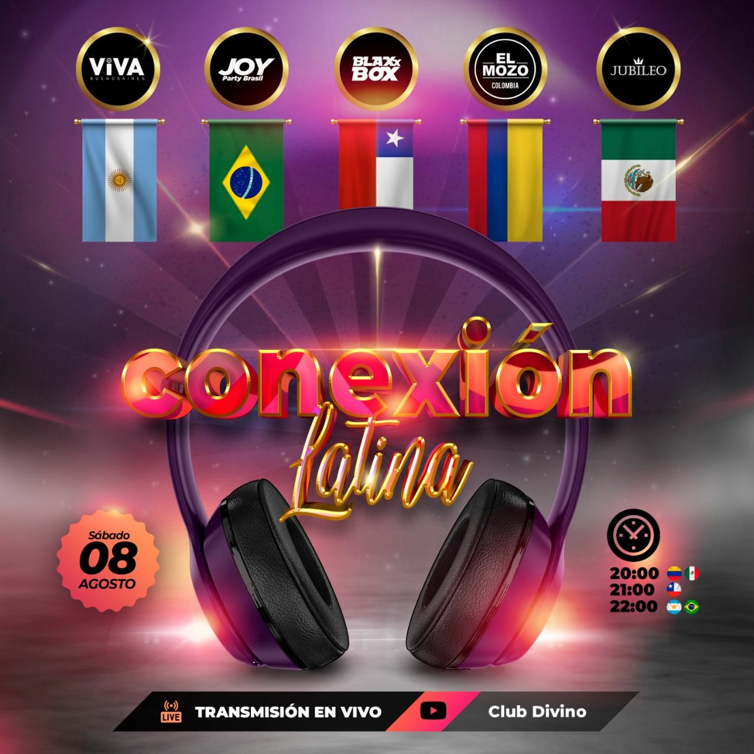LIVE! Conexión Latina @ELMOZO By Andres More episode artwork