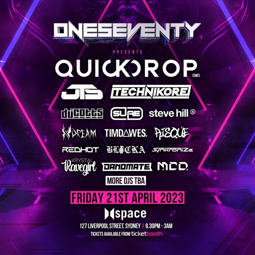Quickdrop - OneSeventy Warm Up Mix