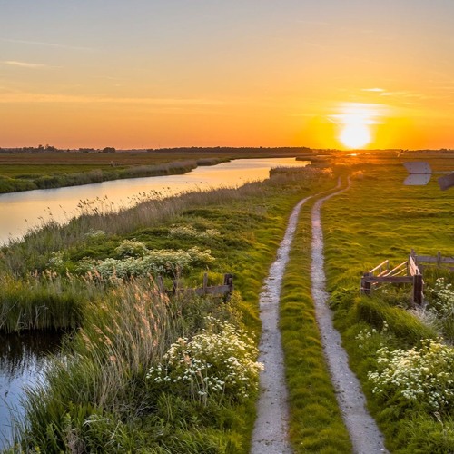 Zij laat haar polder zien