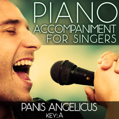 Panis Angelicus (Piano Accompaniment of Sacris Solemniis - Key: A) [Karaoke Backing Track]