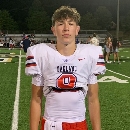 Oakland High School Quarterback Kyler Creasy