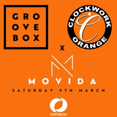 Oli Willson Set for Clockwork Orange x Groovebox at The Emporium (Coalville) - March 2024