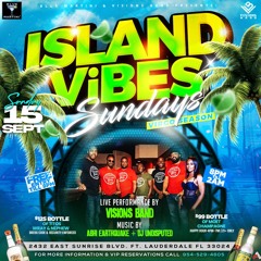 Island Vibes Sunday @ BlueMartini - Sept15 2024 - AbhiEarthQuake DJ Undisputed