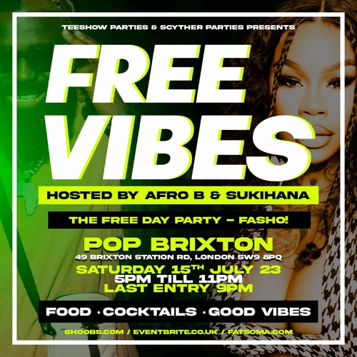 025 Live Set - Lush Presents Free Vibes - Hosted By Afro B & Sukihana - @lushpartiesuk