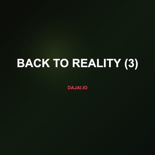 Back To Reality (3)