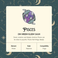 Sagittarius Pisces Om Hreem Kleem Sauh