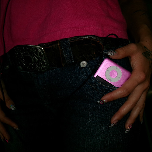 pink iPod nano