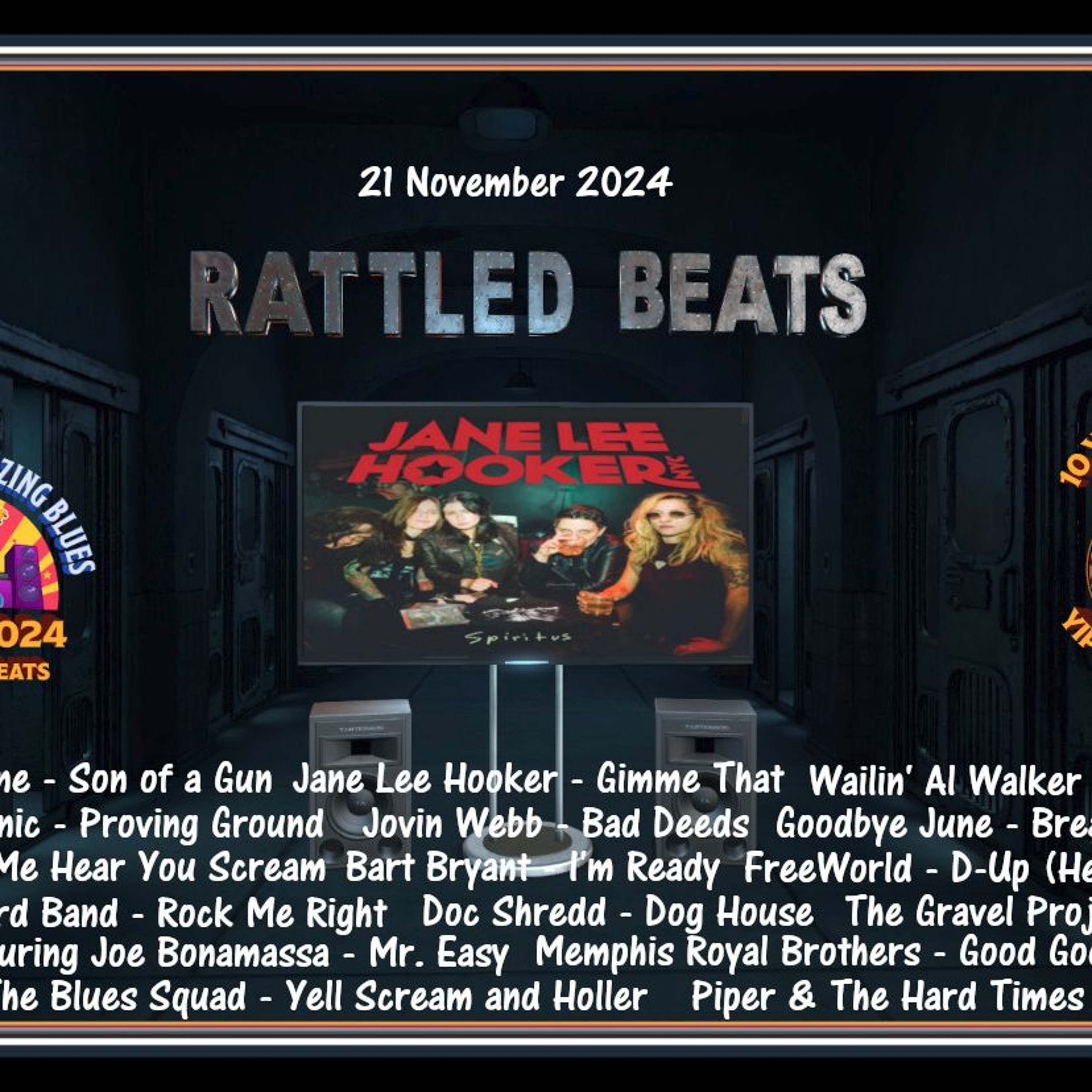 Rattled Beats 11-21-24 episode artwork