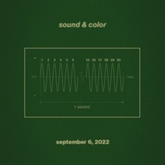 Sound & Color w/ Trevor Banks - September 2022