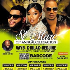 BEDJINE & KDILAK LIVE MOVE CHOFE @ THE BARCODE ELIZABETH NJ 4-20-2024