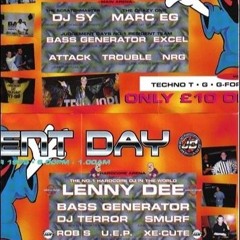 DJ TERROR AT JUDGEMENT DAY / NEWCASTLE / 1998