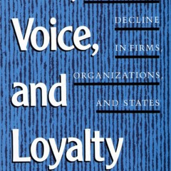 Audiobook Exit, Voice, And Loyalty Responses To Decline In Firms,