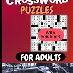 ✔Kindle⚡️ Pocket Sized Crossword Puzzles For Adults: Easy Crossword Puzzle Books For