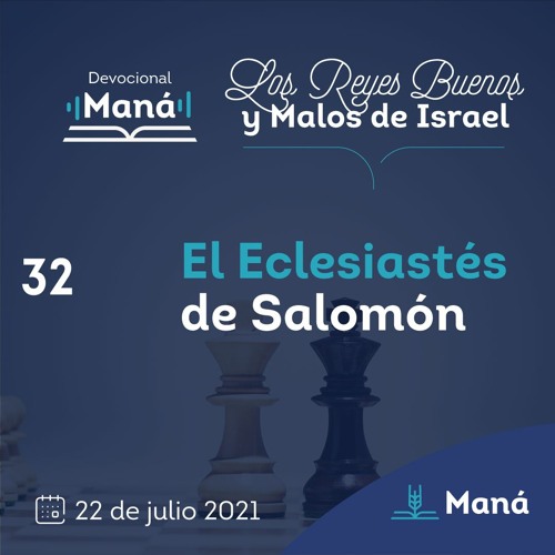 Stream episode Carlos Ríos - El Eclesiastés De Salomón - 22 de julio 2021  by Devocional Maná podcast | Listen online for free on SoundCloud