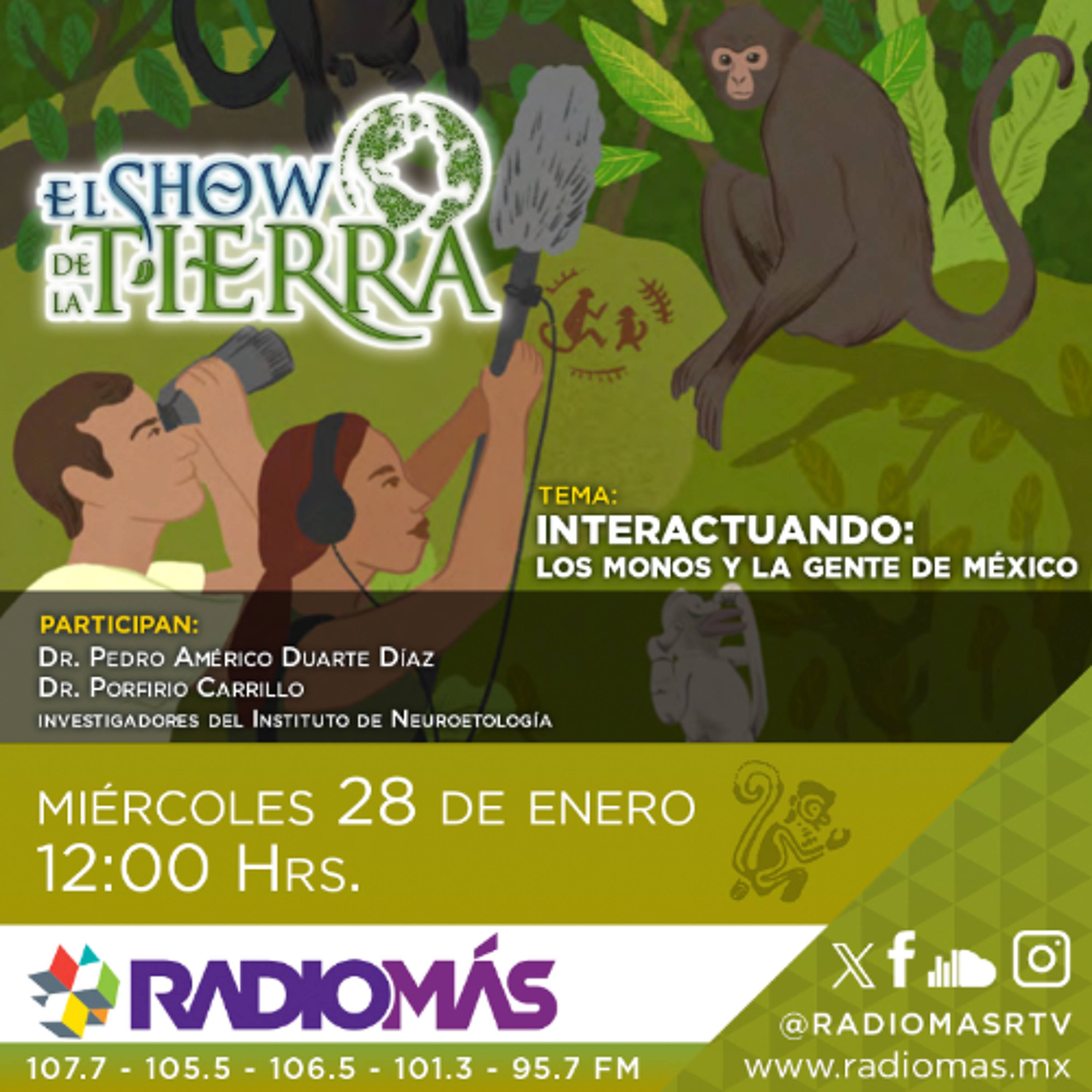 El Show de la Tierra - Los Monos y la Gente de México episode artwork