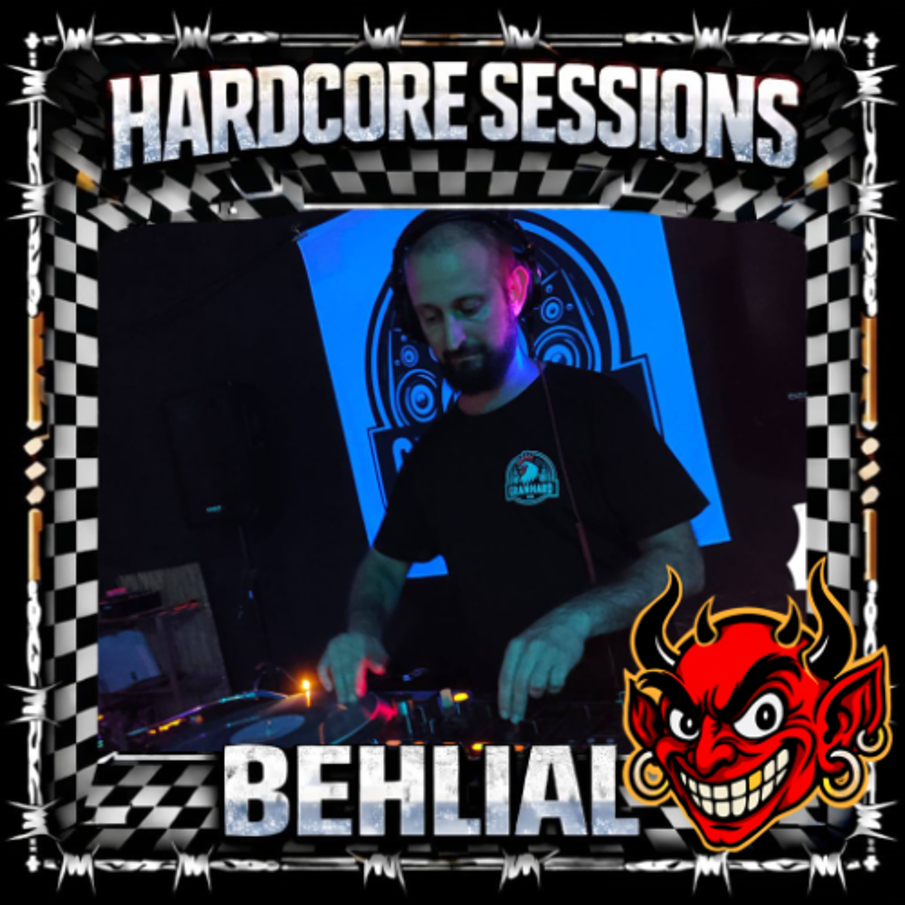 HARDCORE SESSIONS #.003 BEHLIAL (vinyl set) episode artwork