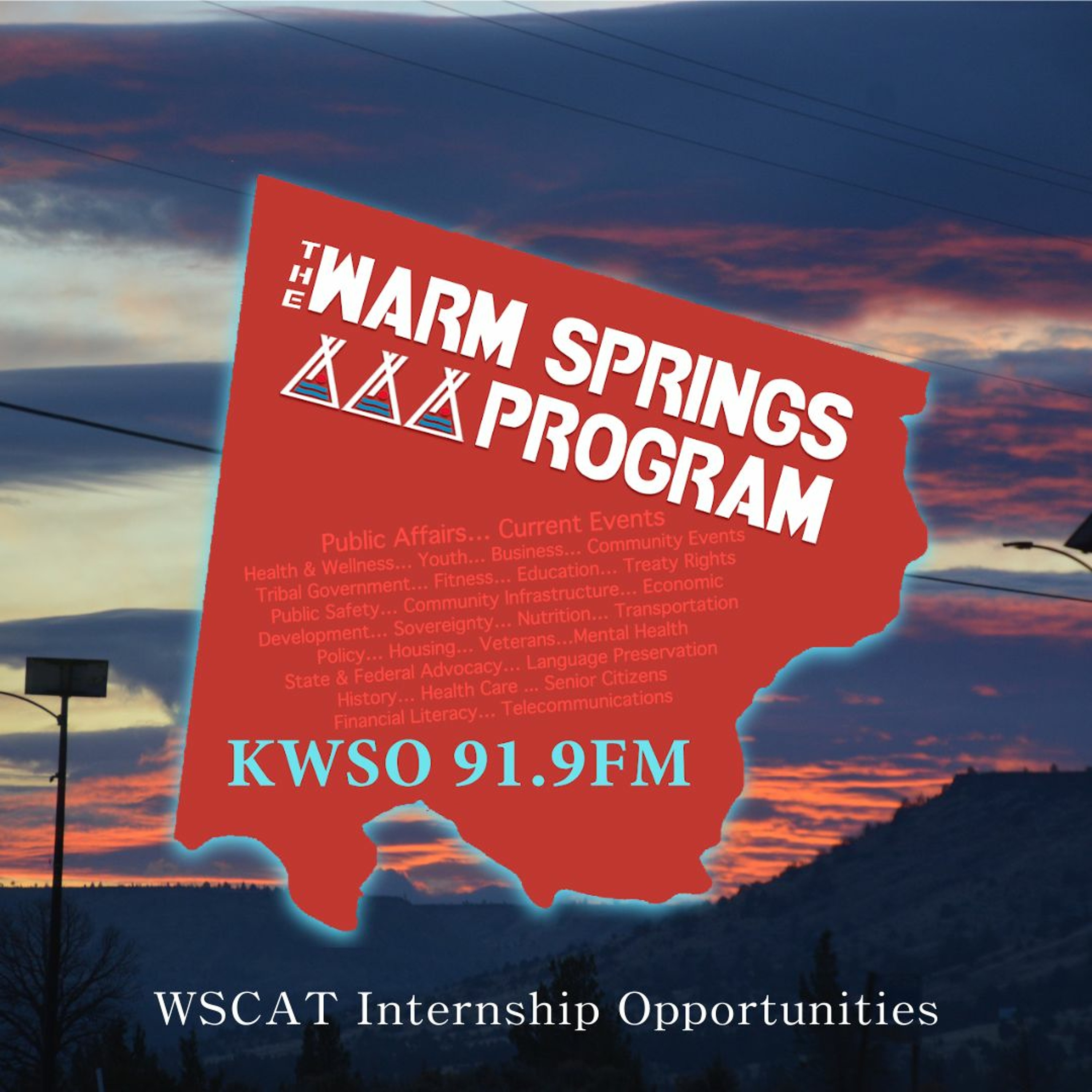 WSCAT Sara Dowty 2024 - KWSO Warm Springs Program Podcast episode artwork