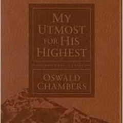 ACCESS KINDLE 📋 My Utmost for His Highest Devotional Journal: Updated Language (Auth