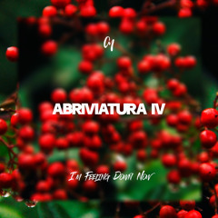 Abriviatura IV - I'm Feeling Down Now (Original Mix) FREE DOWNLOAD