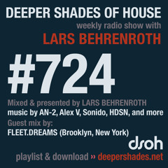 DSOH #724 Deeper Shades Of House w/ guest mix by FLEET.DREAMS