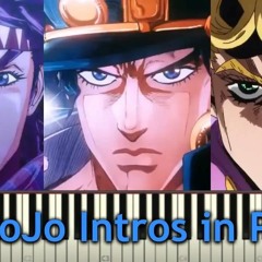 JJBA - All JoJo Openings But It's Played By A Piano