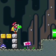 super mario world: yoshi underground - idn flip