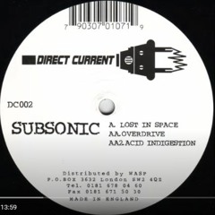 Subsonic - Lost In Space (Acid 1995)