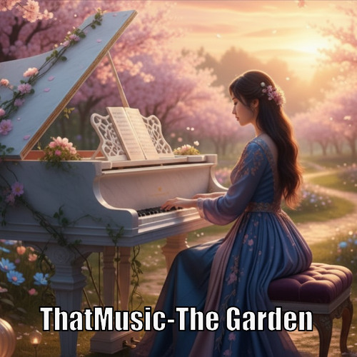 The Garden-Flowing Stream (Relaxing Piano for Sleep & Focus)