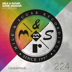 Milk & Sugar, Eddie Amador - Holding On (CASSIMM Remix)