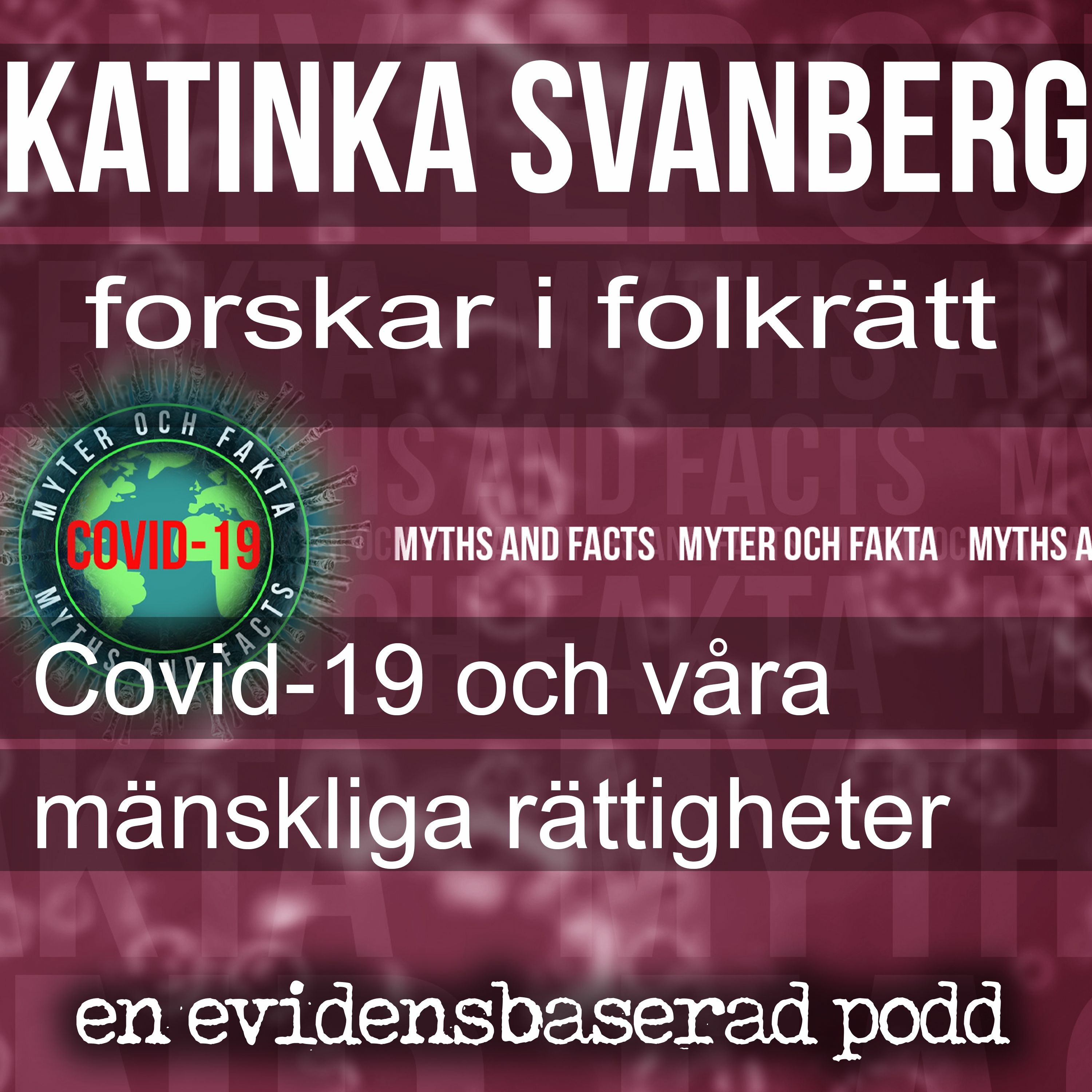 Covid-19 och mänskliga rättigheter med Katinka Svanberg