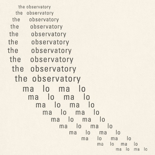 The Observatory - ma lo