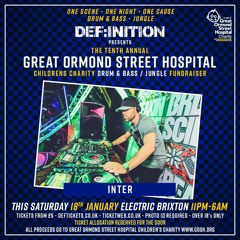 Inter x Shaydee x Kombo x ACMC : Def:inition Great Ormond Street DNB Fundraiser 2020