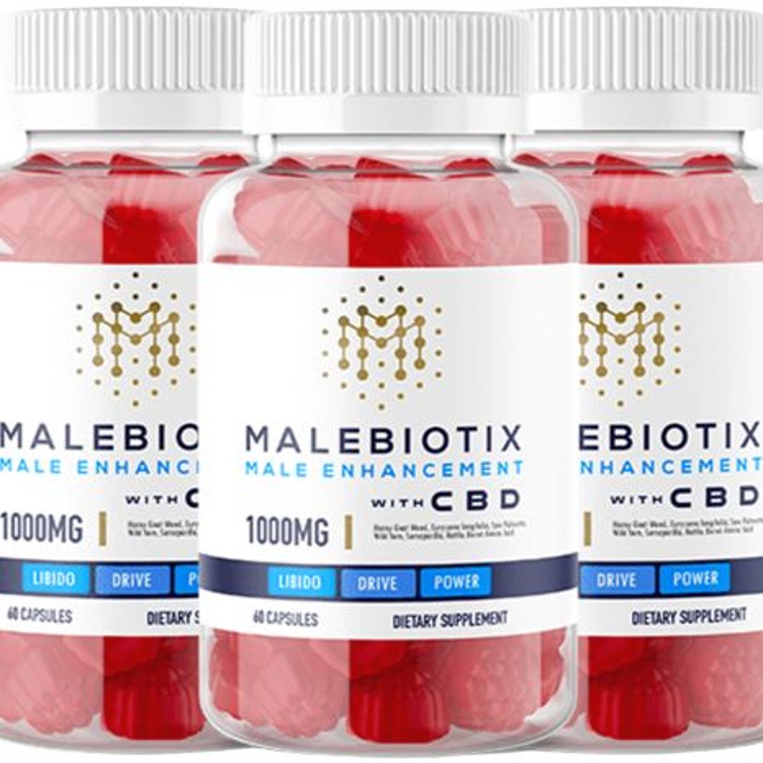 "Glowing Zen: Embrace Tranquility with Malebiotix CBD Gummies"