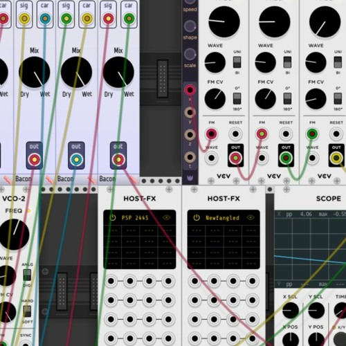 VCV rack feedback patch