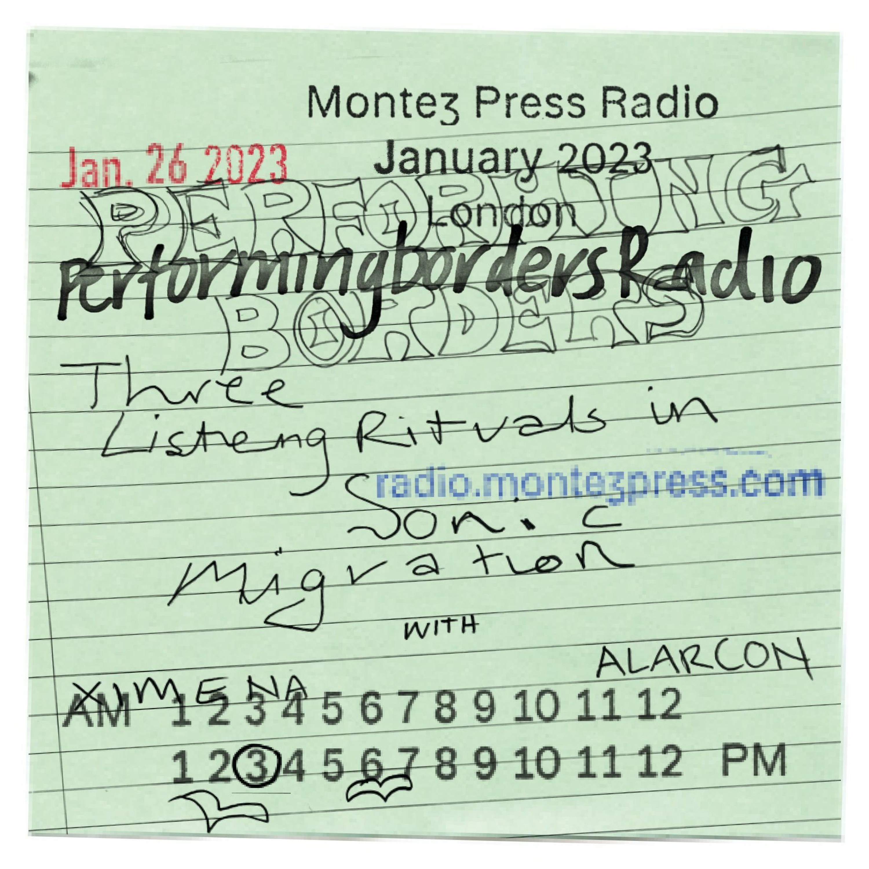 performingbordersRADIO: Episode 1 with Ximena Alarcón-Díaz | Jan 2023 episode artwork
