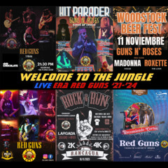 Red Guns - "Welcome to the Jungle Live Era '21-'24" - Official audio.
