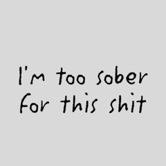 I sober and want In