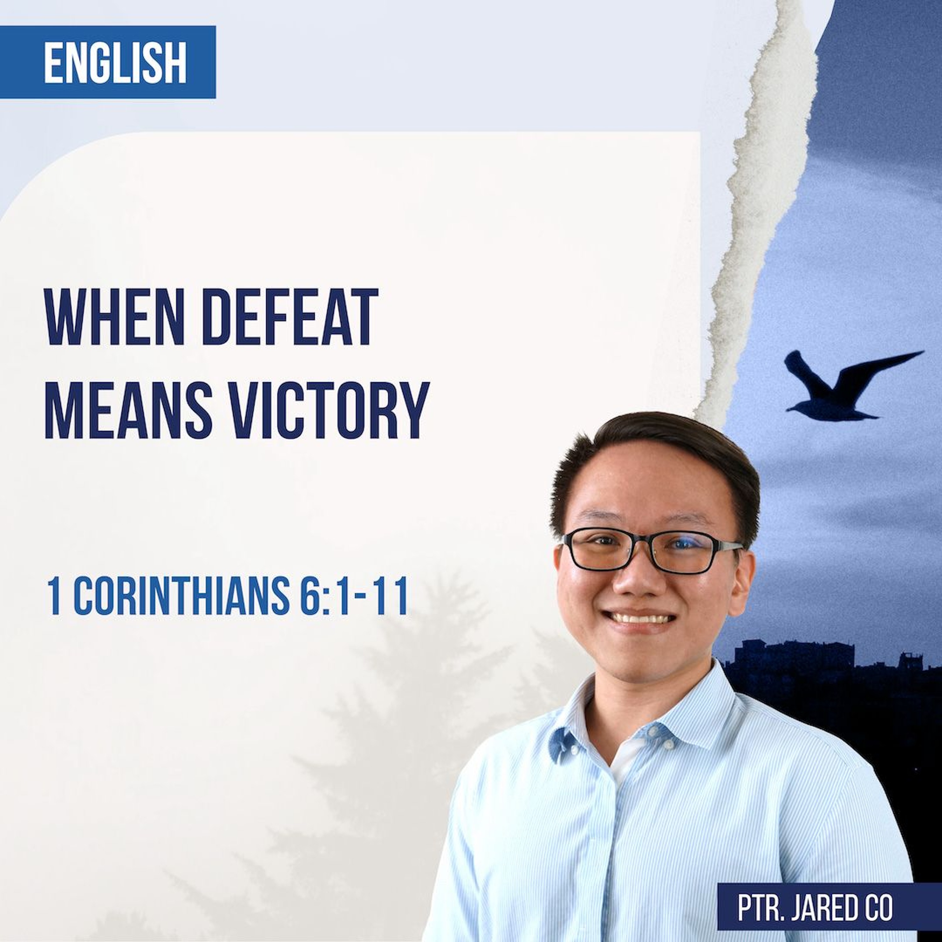 2024 - 05 - 05 When Defeat Means Victory