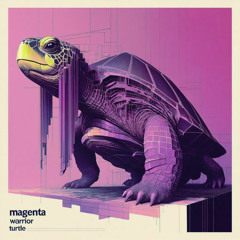 Magenta Warrior Turtle