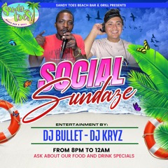 Sandy Toes Social Sundaze - DJ KRYZ & DJ BULLET (06/21/23)