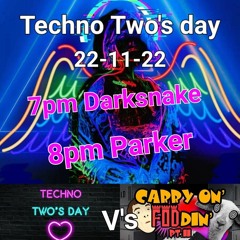 Darksnake Special Techno "Techno Two's Day" Foddin Mixcloud 22.11.2022
