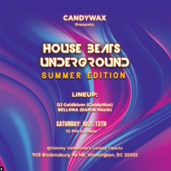 DJ Goldblum B2B Stephen Red - House beats underground - Summer Edition- At Jay Vee - 07/13/2024